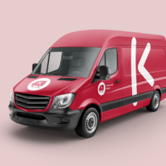 Fahrzeugbeschriftung für den Fuhrbetrieb Kadatz in Neubrandenburg.